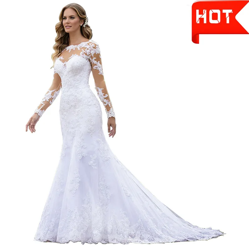 African Wedding Dresses Mermaid Boho Bridal Dress 2021 Long - Image 5