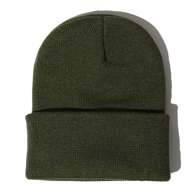 Solid Color Winter Beanie Hat - Image 15