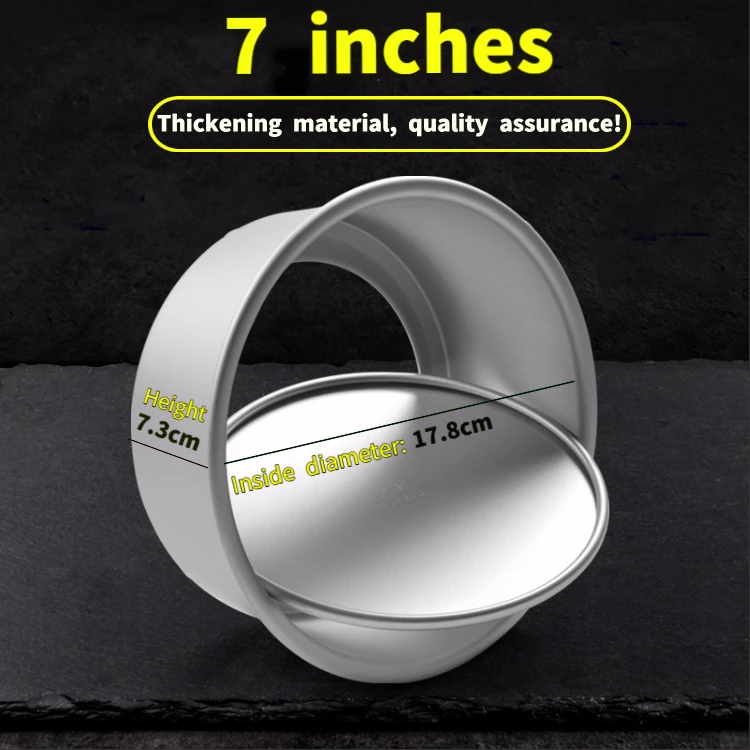 Aluminum Alloy Die Round 4/5/6/7/8/9/10 Inch Cake Mold Cake - Image 22