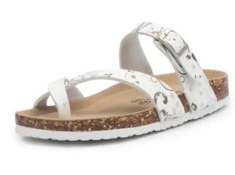 Floral Cork Clip-Toe Sandals - Image 19