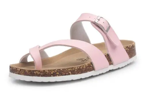 Floral Cork Clip-Toe Sandals - Image 16