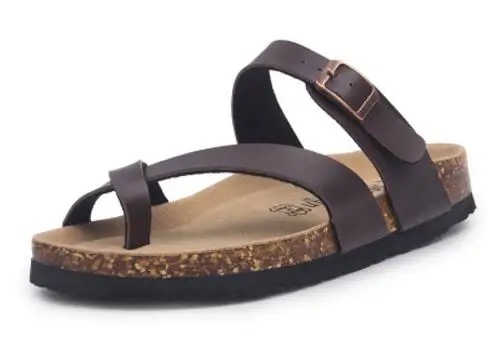 Floral Cork Clip-Toe Sandals - Image 27