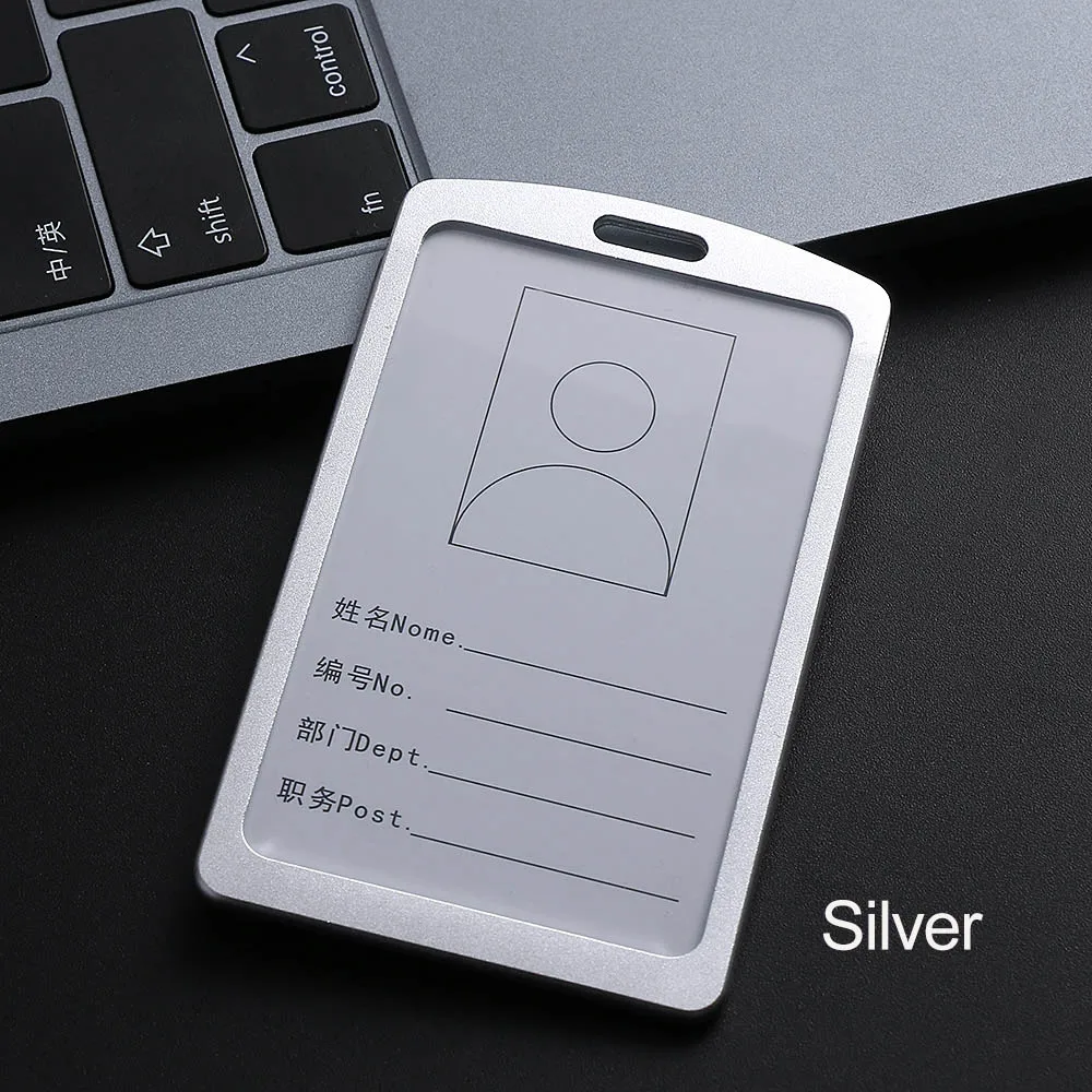 Aluminum Alloy Work Name Card Holders Business Work Card - Image 24