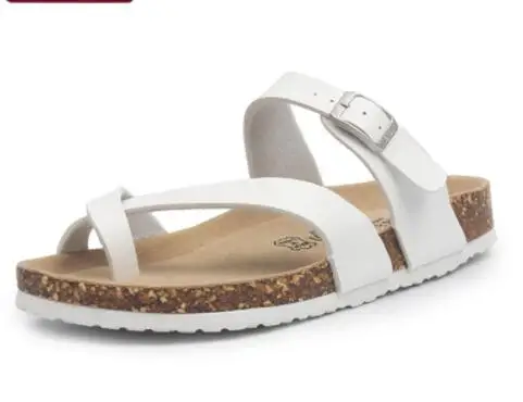 Floral Cork Clip-Toe Sandals - Image 8