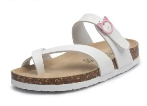 Floral Cork Clip-Toe Sandals - Image 29