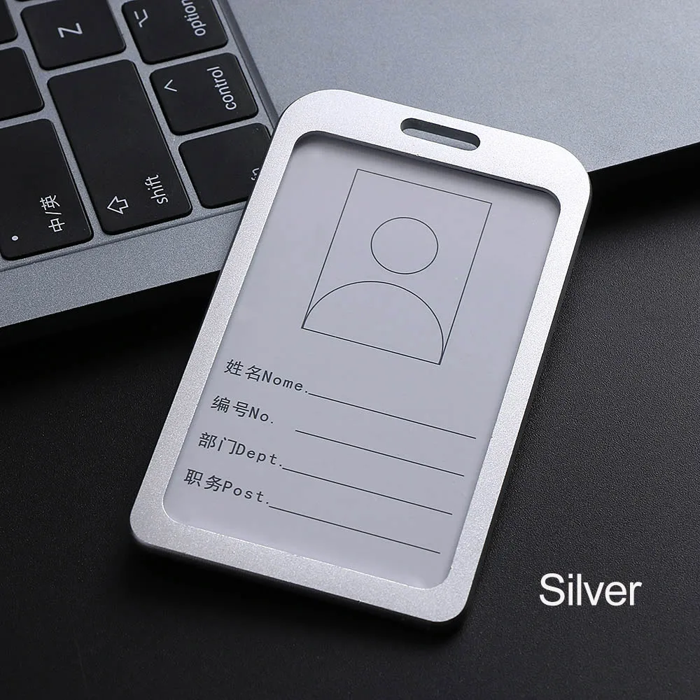 Aluminum Alloy Work Name Card Holders Business Work Card - Image 25