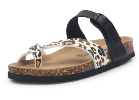 Floral Cork Clip-Toe Sandals - Image 9