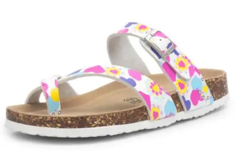 Floral Cork Clip-Toe Sandals - Image 15