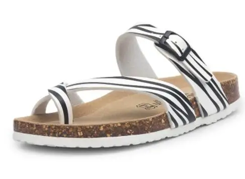 Floral Cork Clip-Toe Sandals - Image 23