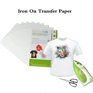 Iron-On Inkjet Heat Transfer Paper – Pack