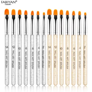 3/ Professional Manicure Uv Gel Brush Pen Transparent Acrylic