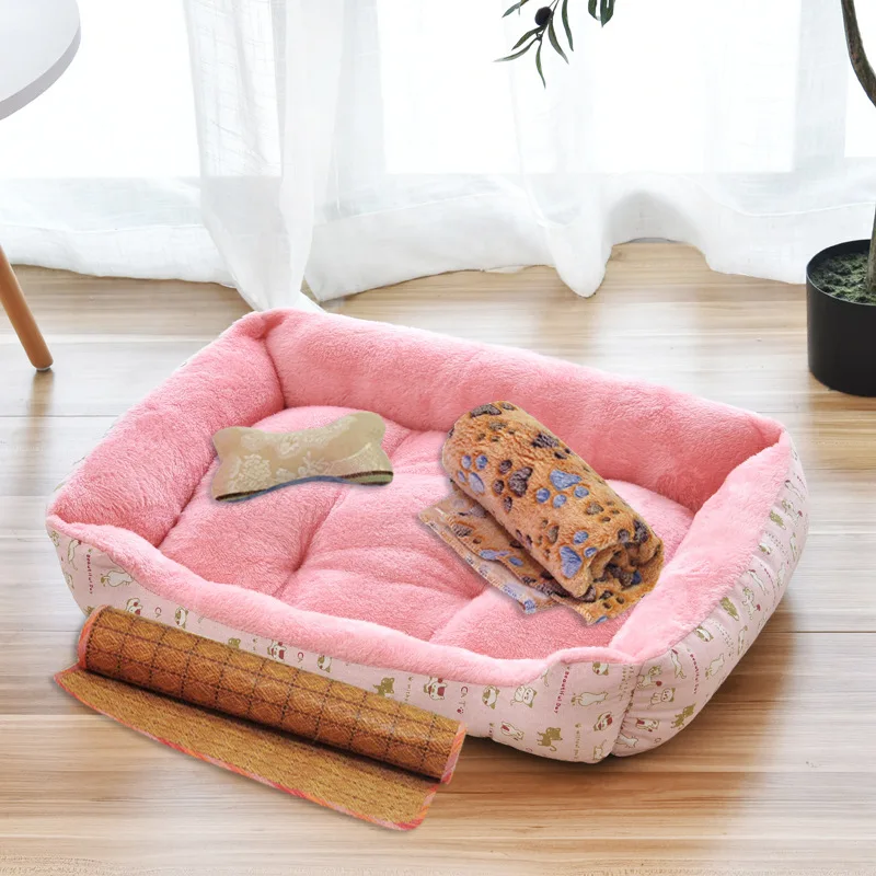 Pet Dog Bed Puppy Cushion Kennel For Cat Puppy - Image 6