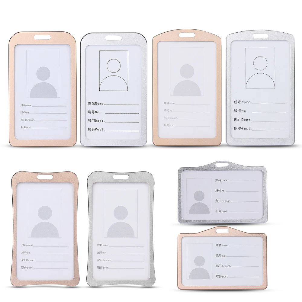 Aluminum Alloy Work Name Card Holders Business Work Card - Image 4