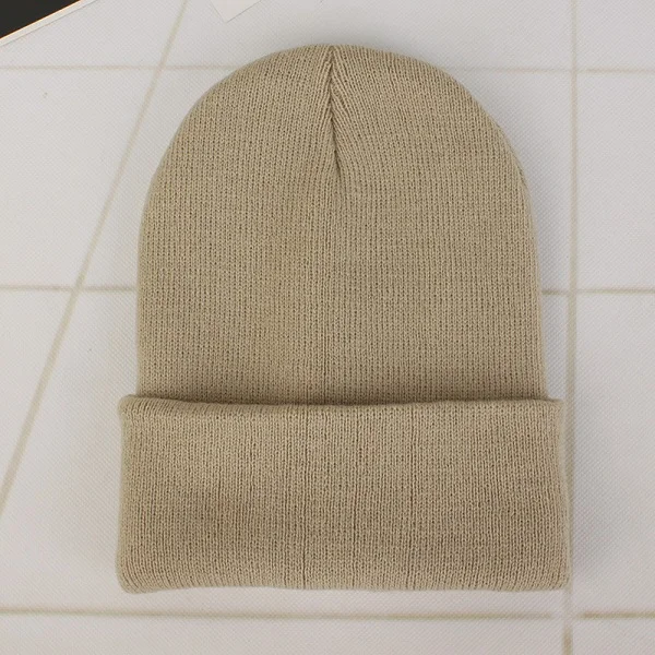 Solid Color Winter Beanie Hat - Image 24