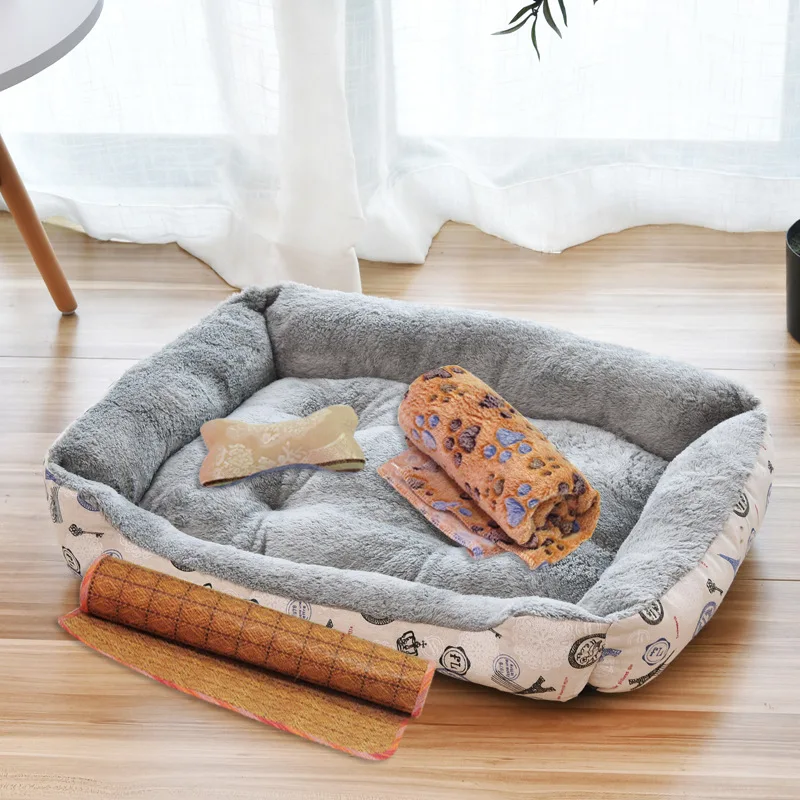 Pet Dog Bed Puppy Cushion Kennel For Cat Puppy - Image 4