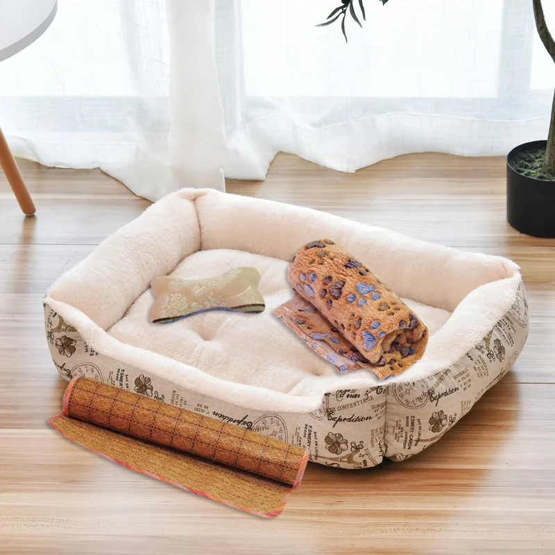 Pet Dog Bed Puppy Cushion Kennel For Cat Puppy - Image 21