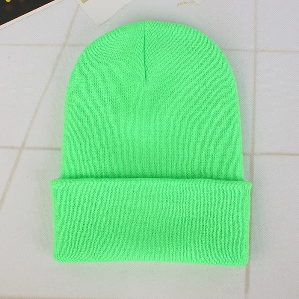 Solid Color Winter Beanie Hat - Image 30