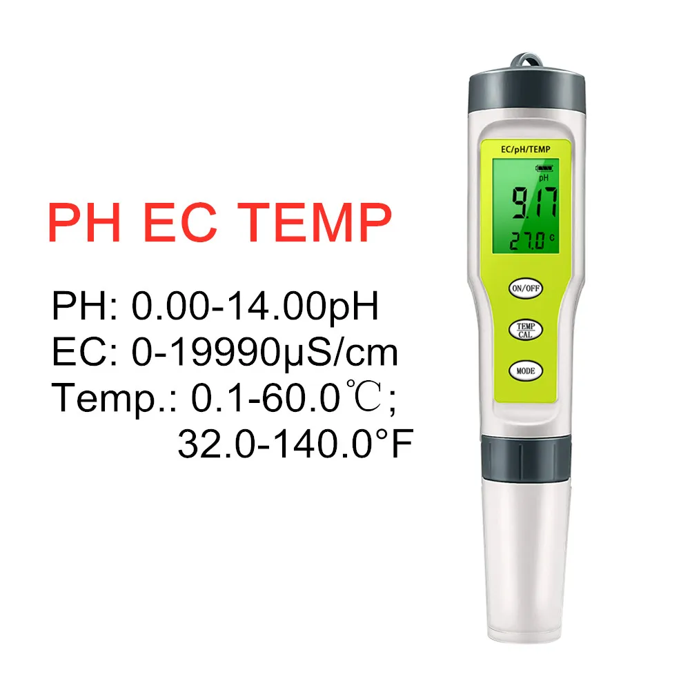 Multifunction Water Quality Tester Ph/ Tds/ec /salinity Tester Lcd - Image 9