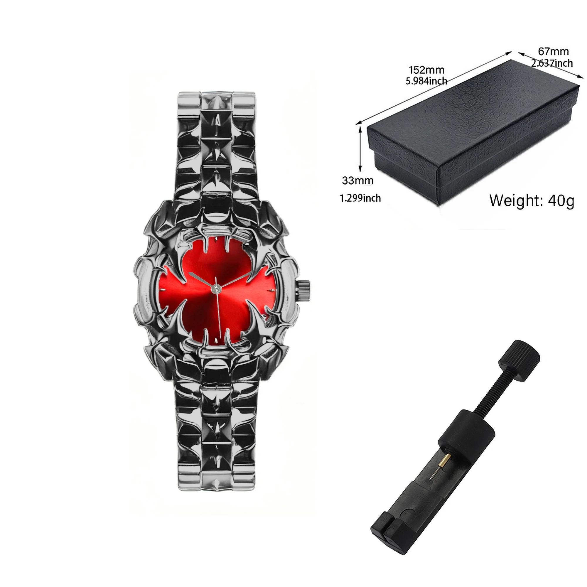Men's Claw-Shaped Quartz Watch - Image 11