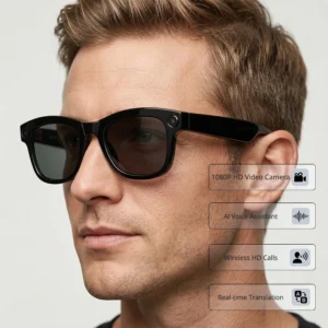 Smart Audio Glasses – Anti-Blue-Light Lenses