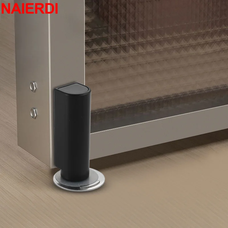 Naierdi Magnetic Door Stopper Stainless Steel Heavy Duty Door