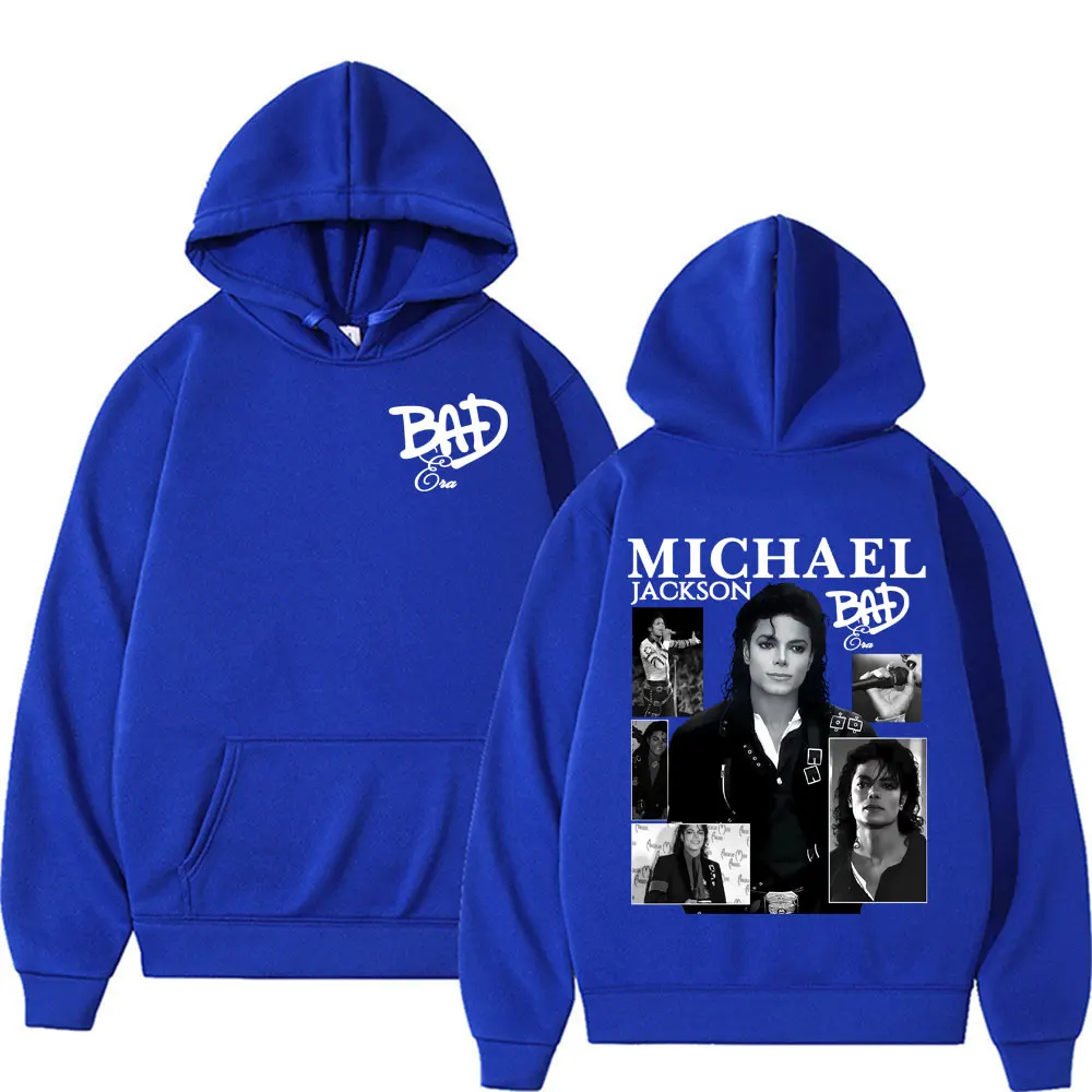 King Of Pop Michael Jackson Bad Era Album Hooded - Image 9