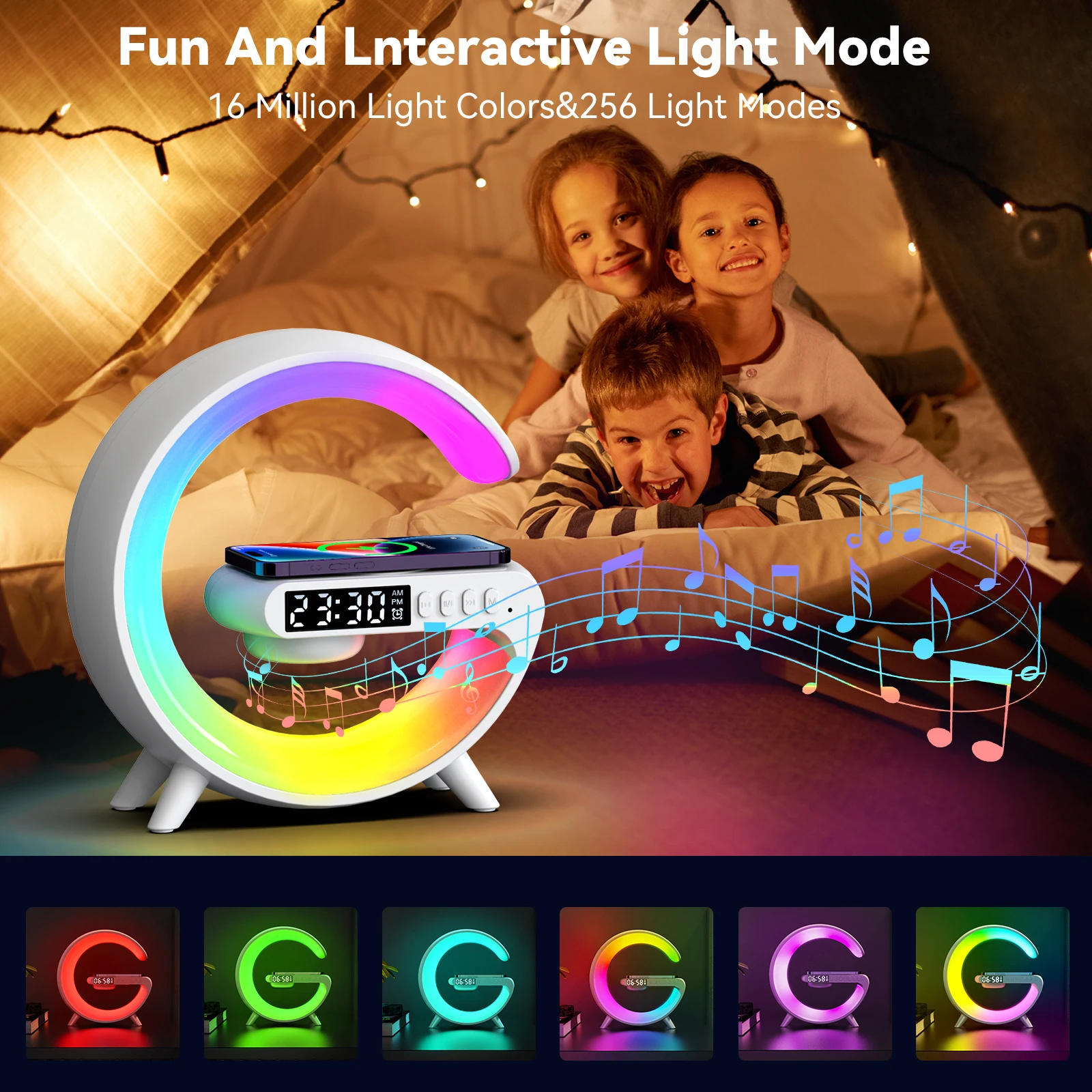 Led Smart Wake Up Light Rgb Night Light With - Image 2