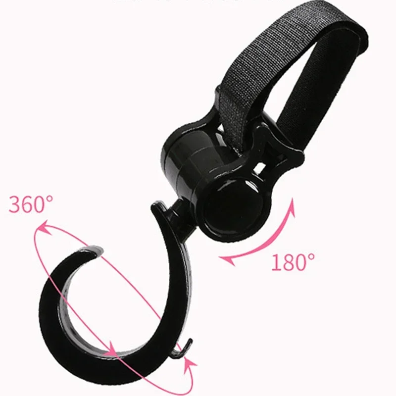 Baby Stroller Hooks Plastic Buckles Clips Carabiner Multifunction Household - Image 2