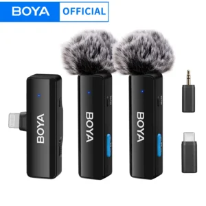 Boya Boyalink A Wireless Lavalier Microphone For Iphone Ipad