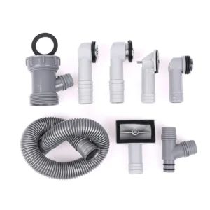 Kitchen Basin Square Round Overflow Hole Conversion Joint Drainage