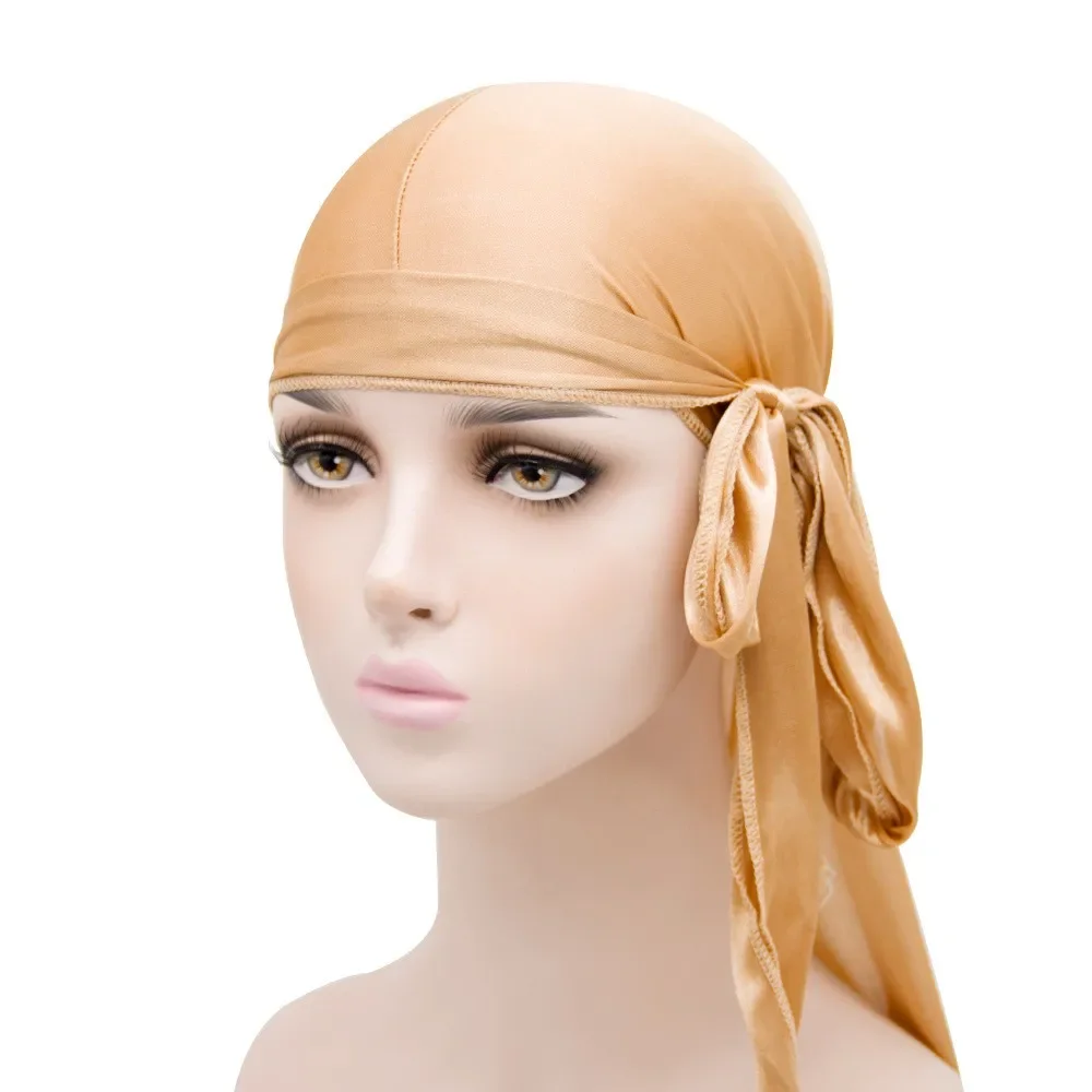 Unisex Satin Durag Bandana – Extra Long Tail - Image 27