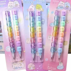 Cute Bear Mechanical Pencil Set – Student Stationery