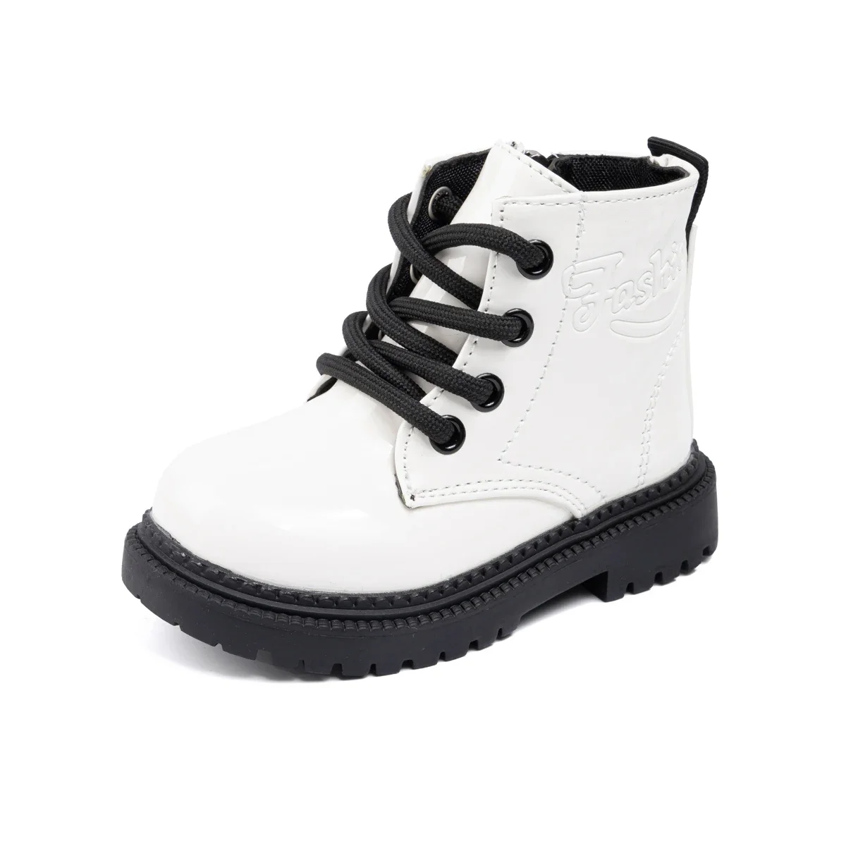 Autumn And Winter Children S Shoes Waterproof Pu Leather - Image 8