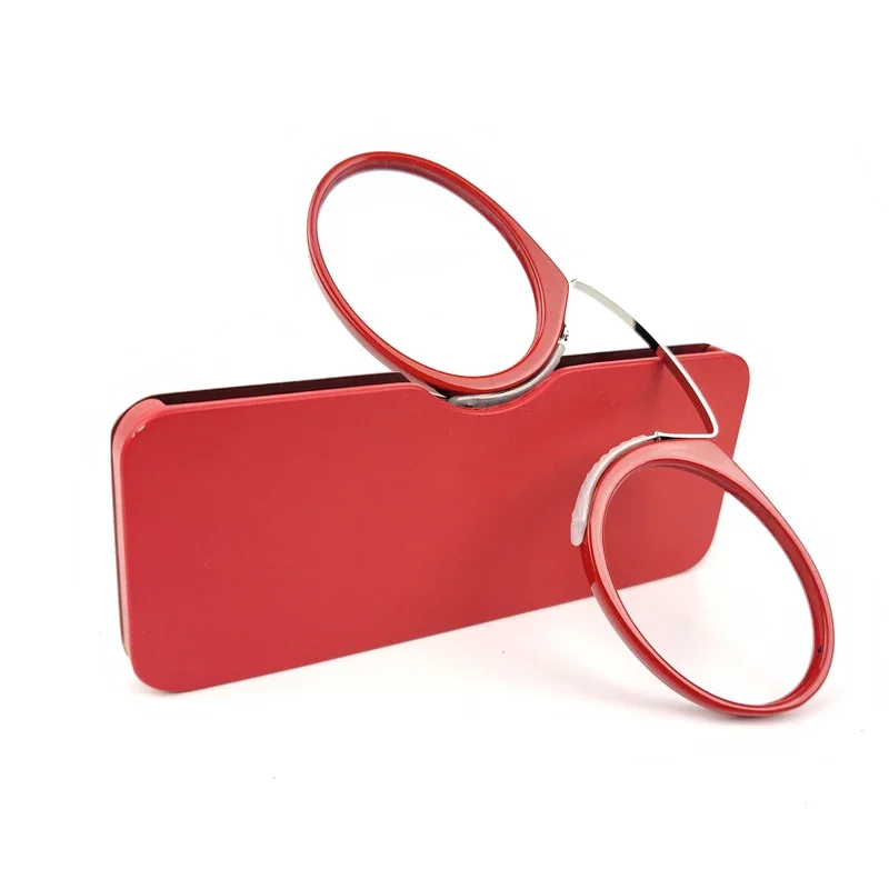 Mini Folding Reading Glasses – Clip Nose - Image 8