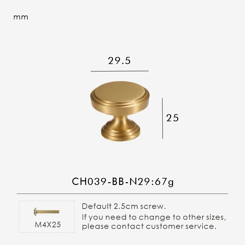 Nurlin Solid Brass French Style Luxury Cabinet Knobs Wardrobe - Image 13
