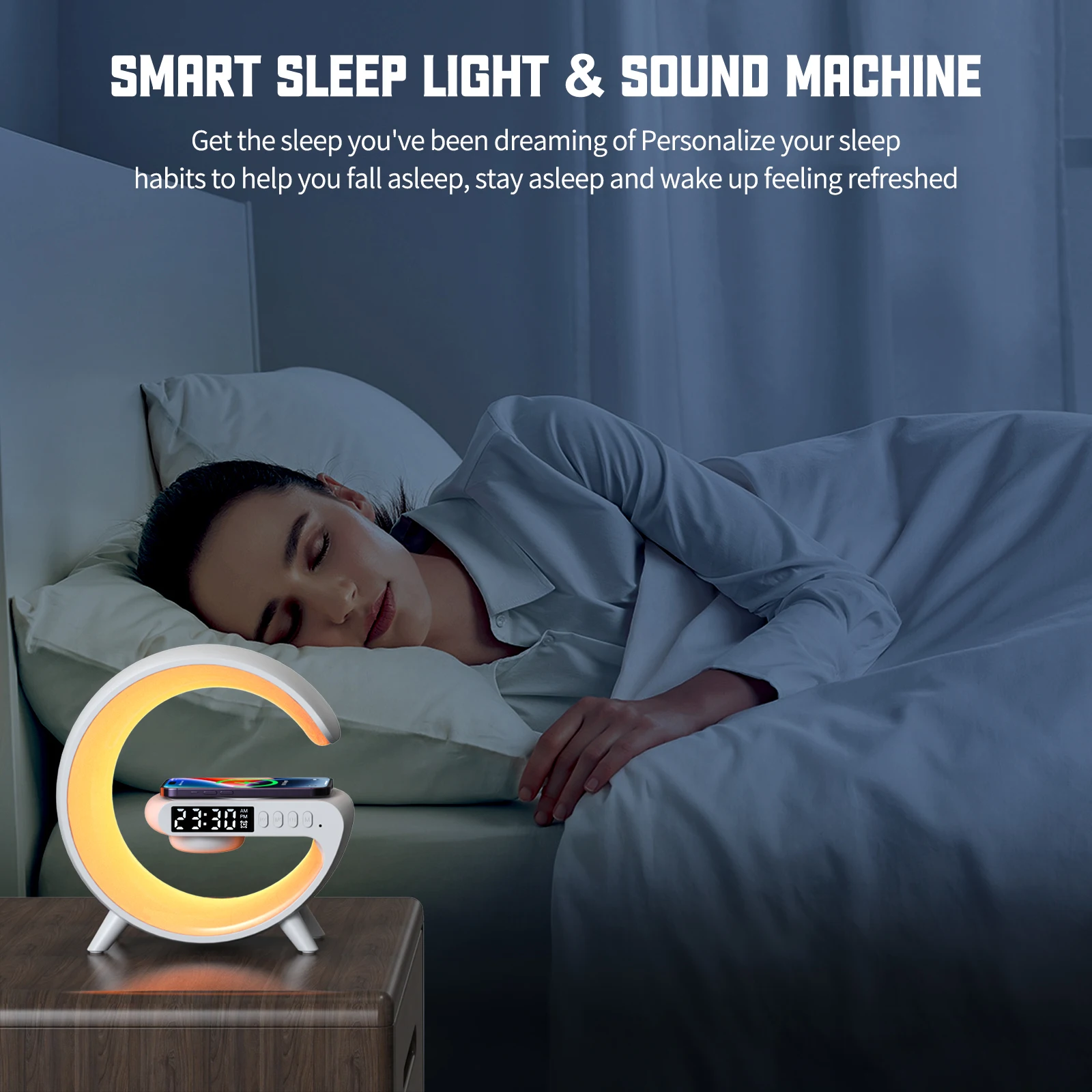 Led Smart Wake Up Light Rgb Night Light With - Image 6