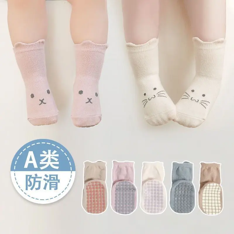 Baby Floor Socks Spring Autumn Pure Cotton Infant Cartoon - Image 2