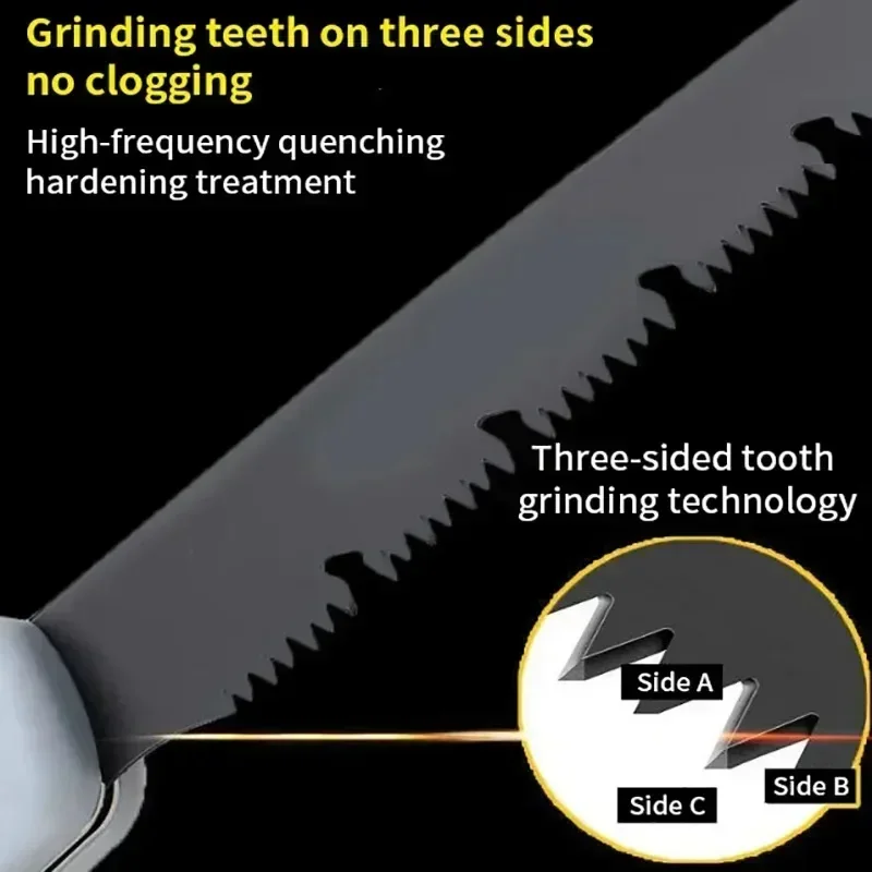 Multifunctional Folding Hand Saw Outdoor Logging Saw Woodworking Folding - Image 5