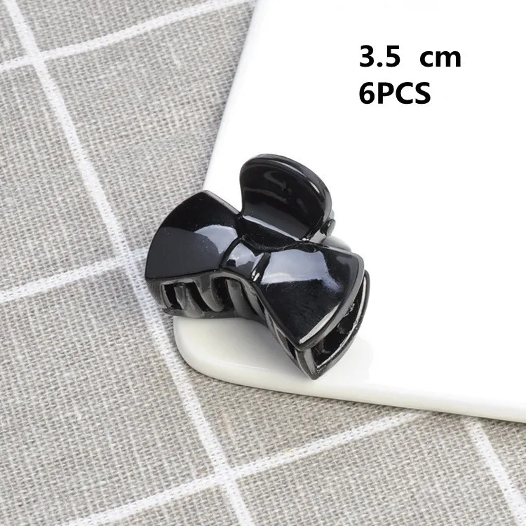 Mini Claw Hair Clips – 6 Piece Set - Image 14
