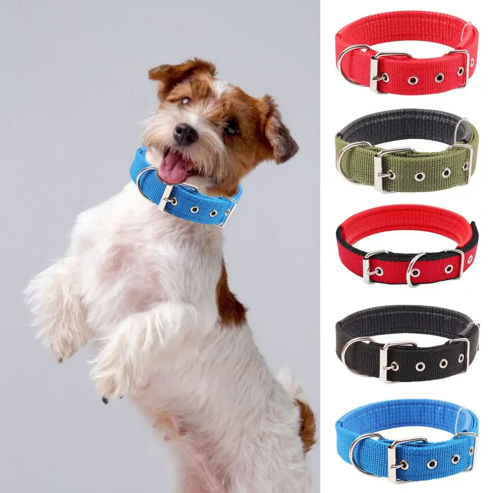 Dog Collars Nylon Adjustable Dog Neck Circle Long-lasting Pet - Image 5