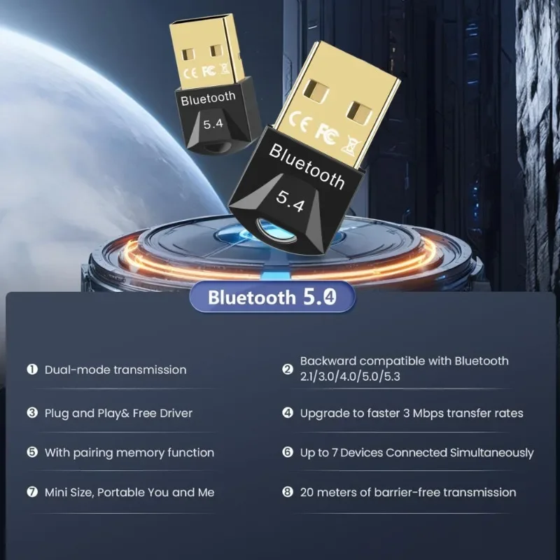 USB Bluetooth 5.4 Adapter – Plug & Play - Image 5