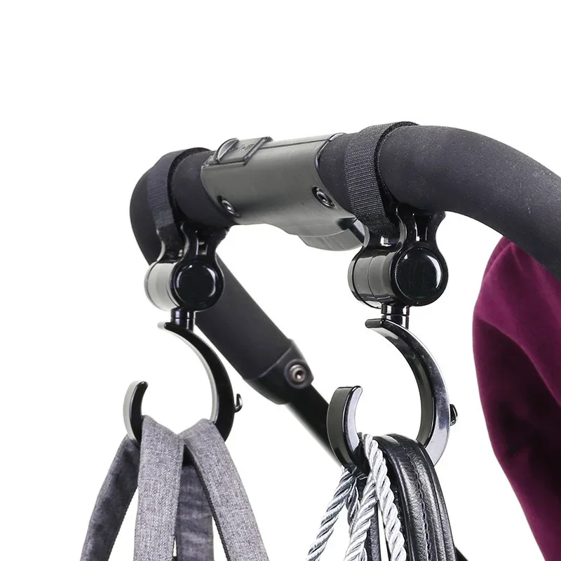 Baby Stroller Hooks Plastic Buckles Clips Carabiner Multifunction Household