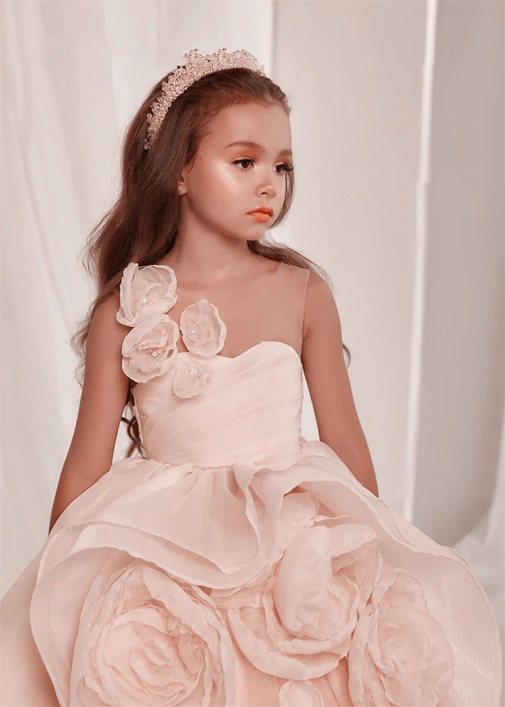 Flower Girl Dress Wedding Dresses Appliques Princess Evening Gowns