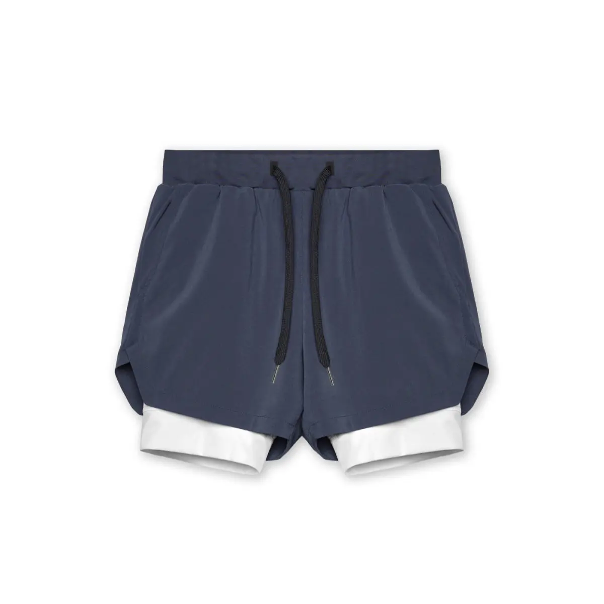 Men S 2 In 1 Running Gym Shorts Breathable - Image 13