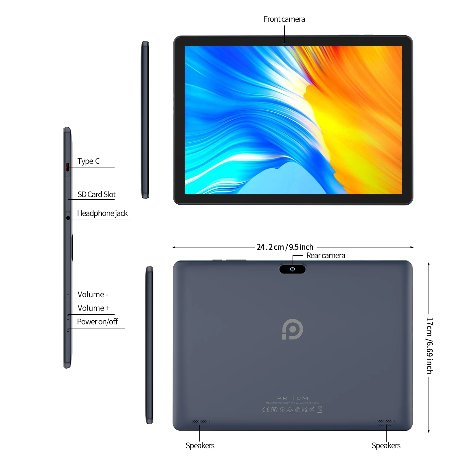 10.1 Inch Android 13 Tablet – 4GB RAM - Image 4