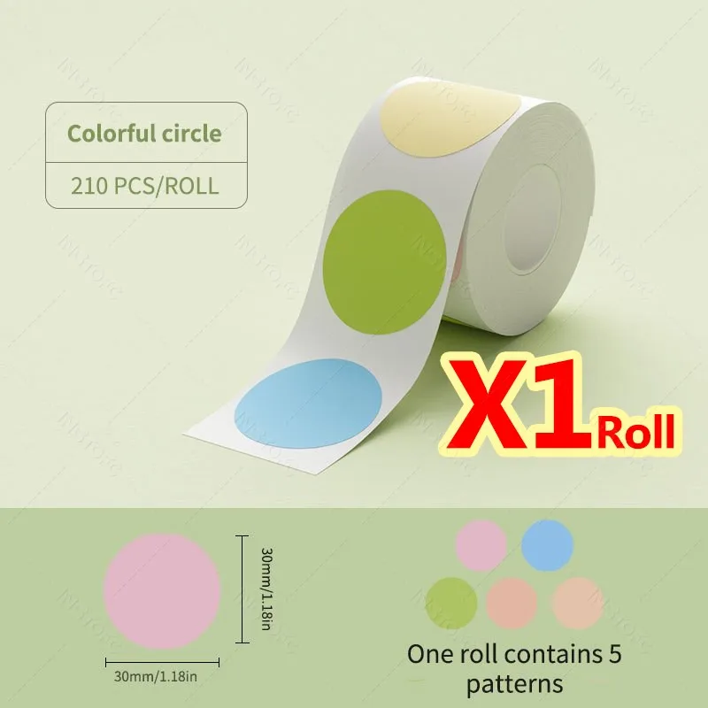 Portable Round-Label Thermal Printer - Image 21