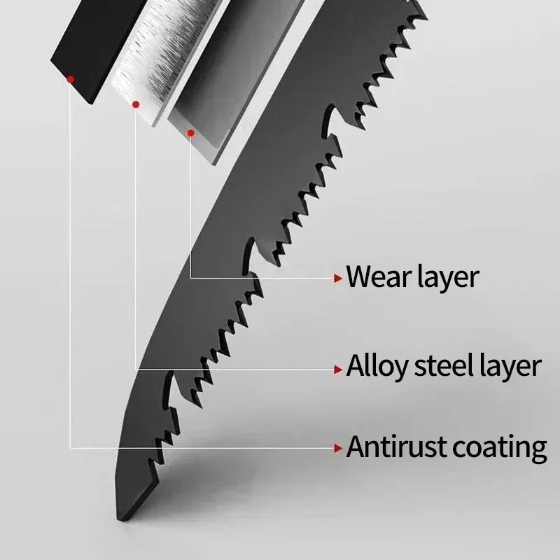 Multifunctional Folding Hand Saw Outdoor Logging Saw Woodworking Folding - Image 3