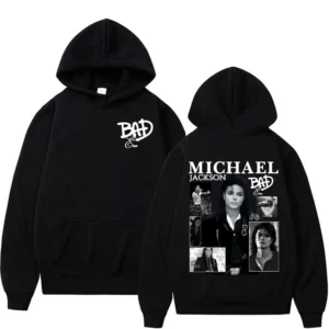 King Of Pop Michael Jackson Bad Era Album Hooded