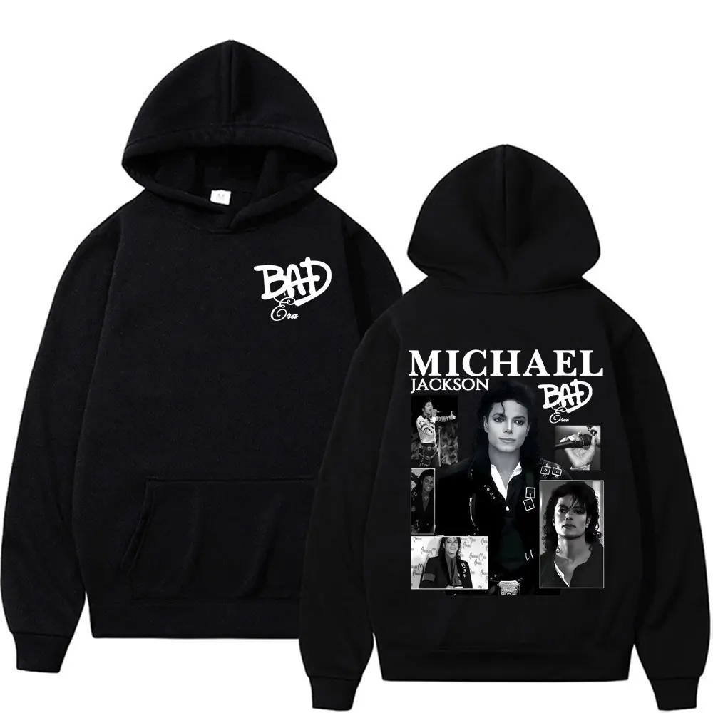 King Of Pop Michael Jackson Bad Era Album Hooded