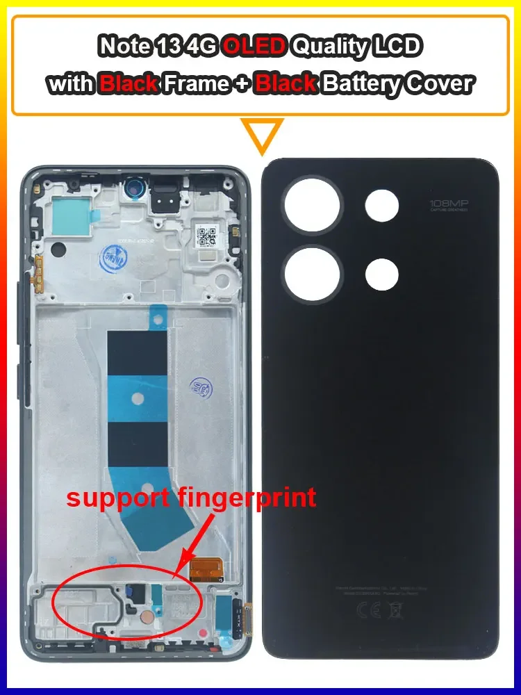 AMOLED Display Assembly – for Redmi Note 13 4G - Image 34